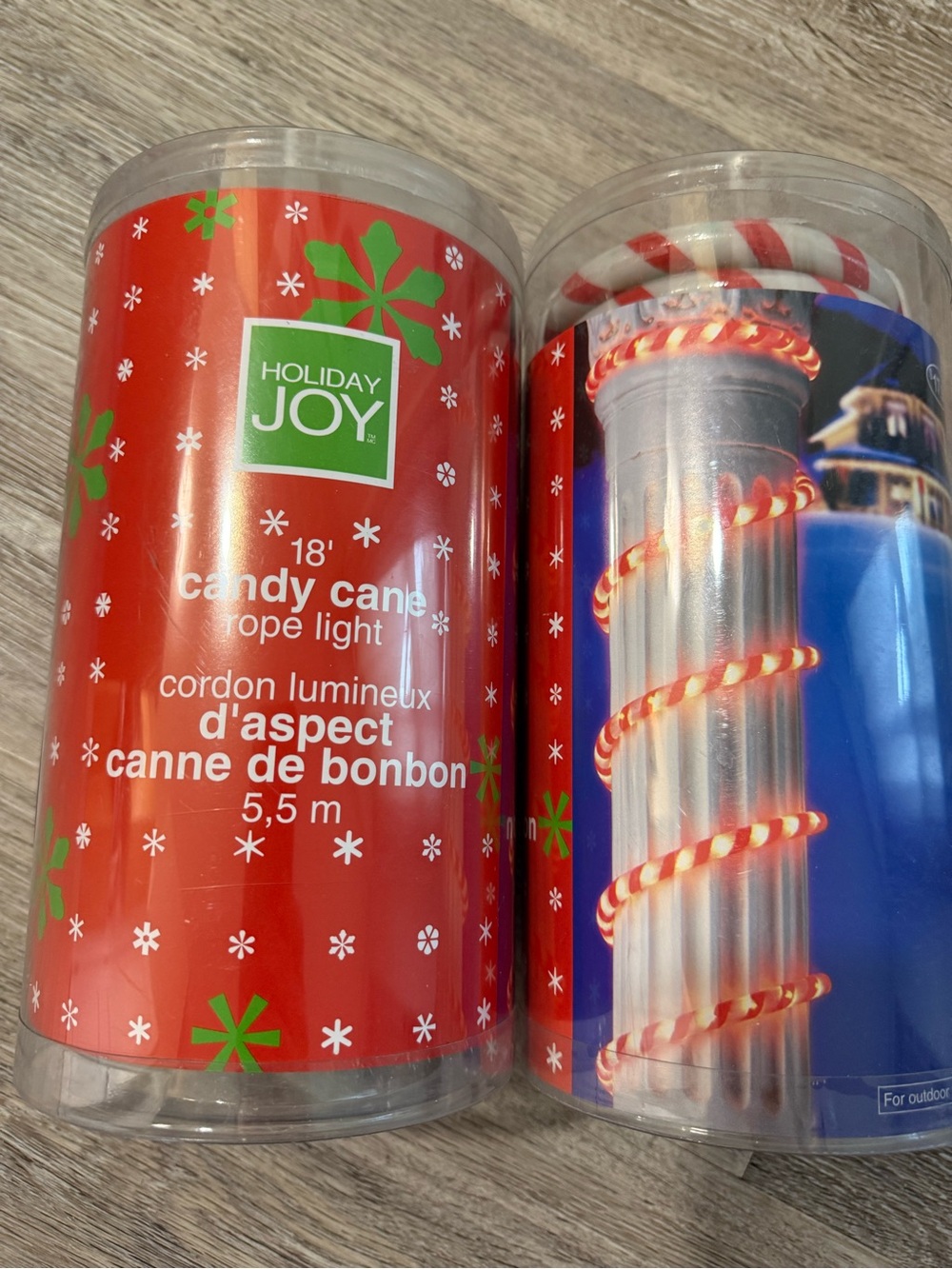 Festive Candy-Cane Rope Lights - Picture 4 of 4